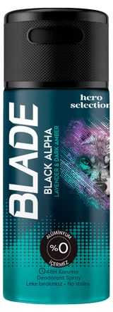 Изображение товара Дезодорант Blade black alpha Турция, 90 мл