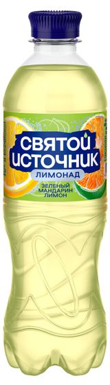 Изображение товара Напиток газированный «Святой Источник» Мандарин лимон, 500 мл