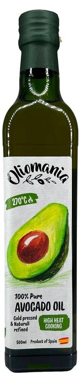 Изображение товара Масло авокадо Oliomania рафинированное Испания, 500 мл
