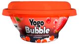 Изображение товара Йогурт густой ложковый «Молочный мир» Yogo Bubble с шариками и соком клубники БЗМЖ Беларусь, 120 г