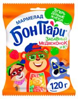 Изображение товара Мармелад жевательный «Бон Пари» Забавный медвежонок, 120 г