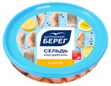 Изображение товара Сельдь филе-кусочки «Балтийский берег» По-царски в масле, 200 г