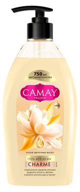 Изображение товара Гель для душа Camay Charme изысканное обаяние аромата, 750 мл