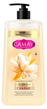 Изображение товара Гель для душа Camay Charme изысканное обаяние аромата, 1 л