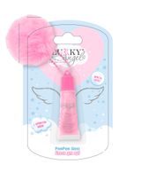 Изображение товара Блекс для губ детский Lukky Angel PomPom Gloss с ароматом вишни с подвеской пушистиком нежно-розовый, 6 мл