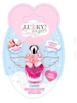 Изображение товара Лак для ногтей детский Lukky Angel Confetti peel-off с колечком фуксия с блестками, 5 мл
