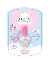 Изображение товара Лак для ногтей детский Lukky Angel Charmy Laque peel-off сверкающий сиреневый с ароматом ванили, 4 мл