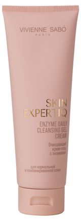 Изображение товара Крем-гель для лица Vivienne Sabo Skin Expertiq очищающий с энзимами, 120 мл