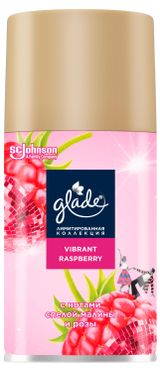 Изображение товара Освежитель воздуха Glade Vibrant Raspberry сменный баллон, 269 мл
