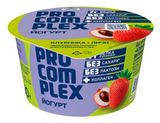 Изображение товара Йогурт густой ложковый Pro Complex клубника личи без лактозы 2% БЗМЖ, 130 г