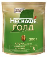 Изображение товара Кофе растворимый «Нескафе» Голд Кофе Арома Интенсо добавлением жареного молотого кофе, 300 г