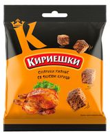Изображение товара Сухарики ржано-пшеничные «Кириешки» со вкусом курицы, 40 г