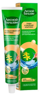 Изображение товара Зубная паста «Лесной Бальзам» на отваре трав с прополисом для здоровья десен, 75 мл