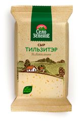Изображение товара Сыр полутвердый Тильзитер «Село Зеленое» брусок 50% БЗМЖ, 200 г