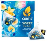 Изображение товара Напиток чайный CURTIS WOW DROP фруктово-травяной Sweet Blue, 15 пирамидок
