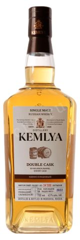 Изображение товара Виски Kemlya Double Cask Россия, 0,7 л