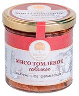 Изображение товара Мясо говяжье «Добринское Фермерское Хозяйство» томленое, 300 г