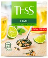 Изображение товара Чай зеленый Tess Лайм с добавками в пакетиках, 100 шт
