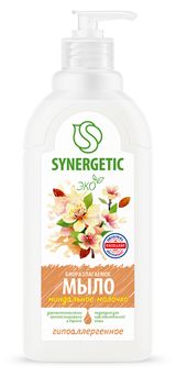 Изображение товара Жидкое мыло Synergetic Миндальное молочко, 500 мл