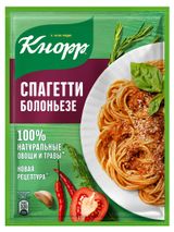Изображение товара Приправа «Кнорр» На второе Спагетти Болоньезе, 25 г
