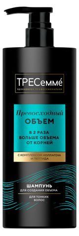 Изображение товара Шампунь для волос ТРЕСеммé Превосходный объем для создания объема, 1 л