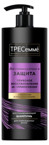 Изображение товара Шампунь для волос ТРЕСеммé Восстановление и Защита для поврежденных волос, 1 л