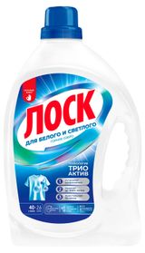 Изображение товара Гель для стирки «Лоск» Горное Озеро для белого белья, 2,6 л (40 стирок)