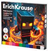 Изображение товара Пластилин ErichKrause Mine Block классический, 12 цветов