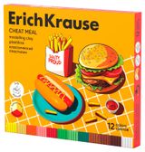 Изображение товара Пластилин ErichKrause Cheat Meal классический, 12 цветов