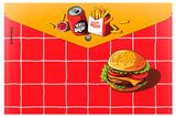 Изображение товара Папка-конверт ErichKrause Cheat Meal на кнопке А4, 1 шт в ассортименте
