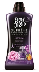 Изображение товара Кондиционер ополаскиватель для стирки белья «Вернель» Supreme Elegance, 1,2 л (48 стирок)