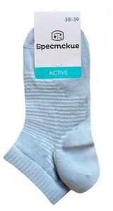 Изображение товара Носки женские «Брестские» active серо-голубые, р 25