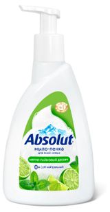 Изображение товара Мыло-пенка для рук Absolut Мятно-лаймовый десерт 0+, 500 г