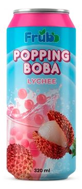 Изображение товара Напиток сокосодержащий Frubb Popping Boba со вкусом личи Вьетнам, 320 мл