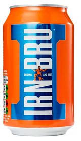Изображение товара Напиток газированный Irn-Bru Великобритания, 330 мл