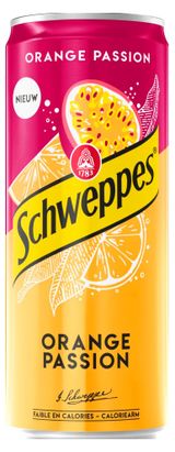 Изображение товара Напиток газированный Schweppes Orange Passion Польша, 330 мл