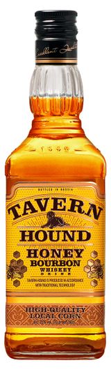 Изображение товара Виски Tavern Hound Spised Honey мед Россия, 0,5 л