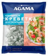 Изображение товара Креветки королевские замороженные Agama очищенные для салата, 300 г