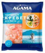 Изображение товара Креветки королевские замороженные Agama очищенные для пасты, 300 г