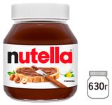Изображение товара Паста ореховая Nutella с добавлением какао, 630 г