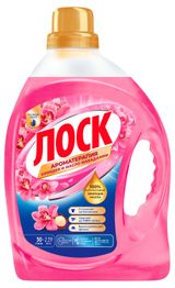 Изображение товара Гель для стирки «Лоск» Ароматерапия Орхидея и Масло Макадамии для цветного и белого белья, 2,19 л (30 стирок)