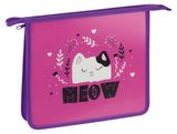 Изображение товара Папка для тетрадей ArtSpace MEOW А5 1 отделение на молнии, 1 шт