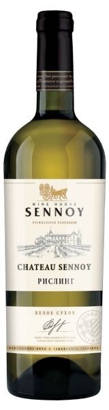Изображение товара Вино Chateau Sennoy Рислинг белое сухое Россия, 0,75 л