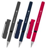 Изображение товара Ручка шариковая Brauberg Vivid Soft Touch синяя 0,7 мм, 1 шт в ассортименте