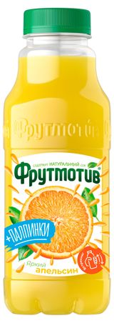 Изображение товара Напиток сокосодержащий «Фрутмотив» Апельсин с мякотью, 500 мл