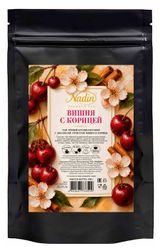Изображение товара Чай черный Nadin с ароматом вишни и корицы, 100 г