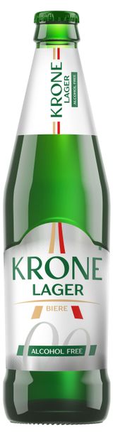 Изображение товара Пиво светлое Krone Lager безалкогольное, 450 мл
