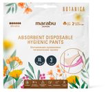 Изображение товара Трусы гигиенические Marabu Botanica XL 85-130 см 6 капель, 3 шт
