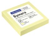Изображение товара Самоклеящийся блок OfficeSpace 50x50 мм желтый, 100 л