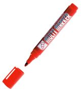 Изображение товара Маркер перманентный Crown Multi Marker красный, 3 мм